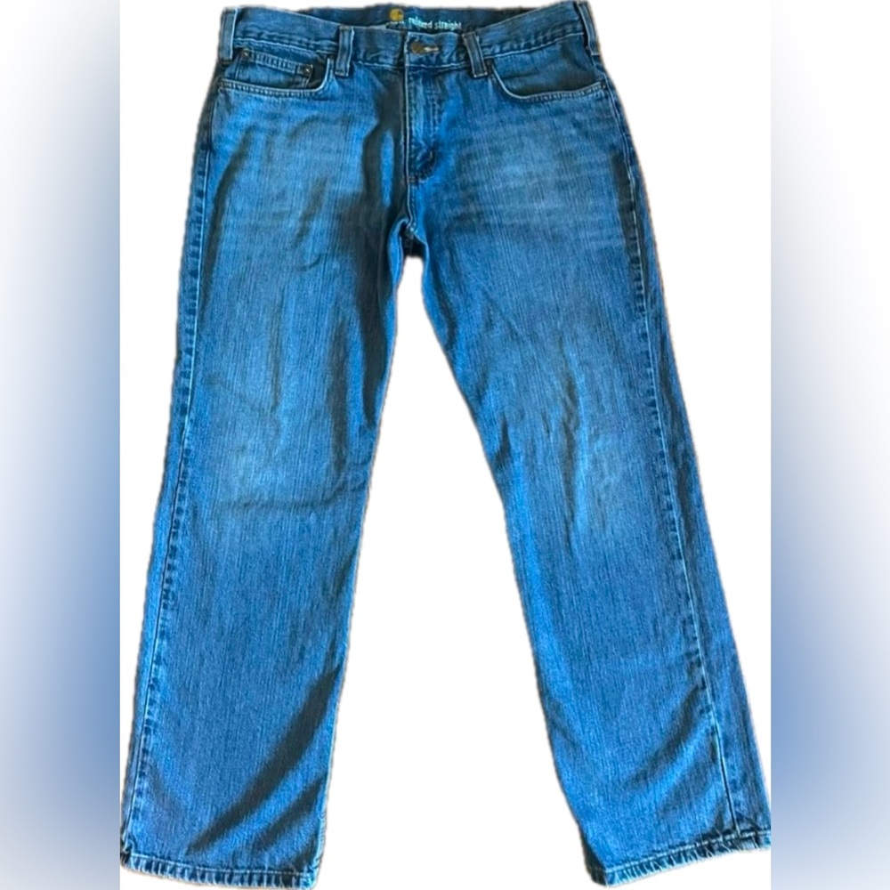 Carhartt relaxed straight leg jeans. Mens Size 36x32. - Picture 1 of 11
